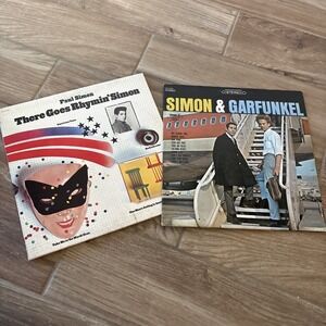 Paul Simon - There Goes Rhymin' Simon OG Vinyl 1973 & Simon & Garfunkel Spc 3059
